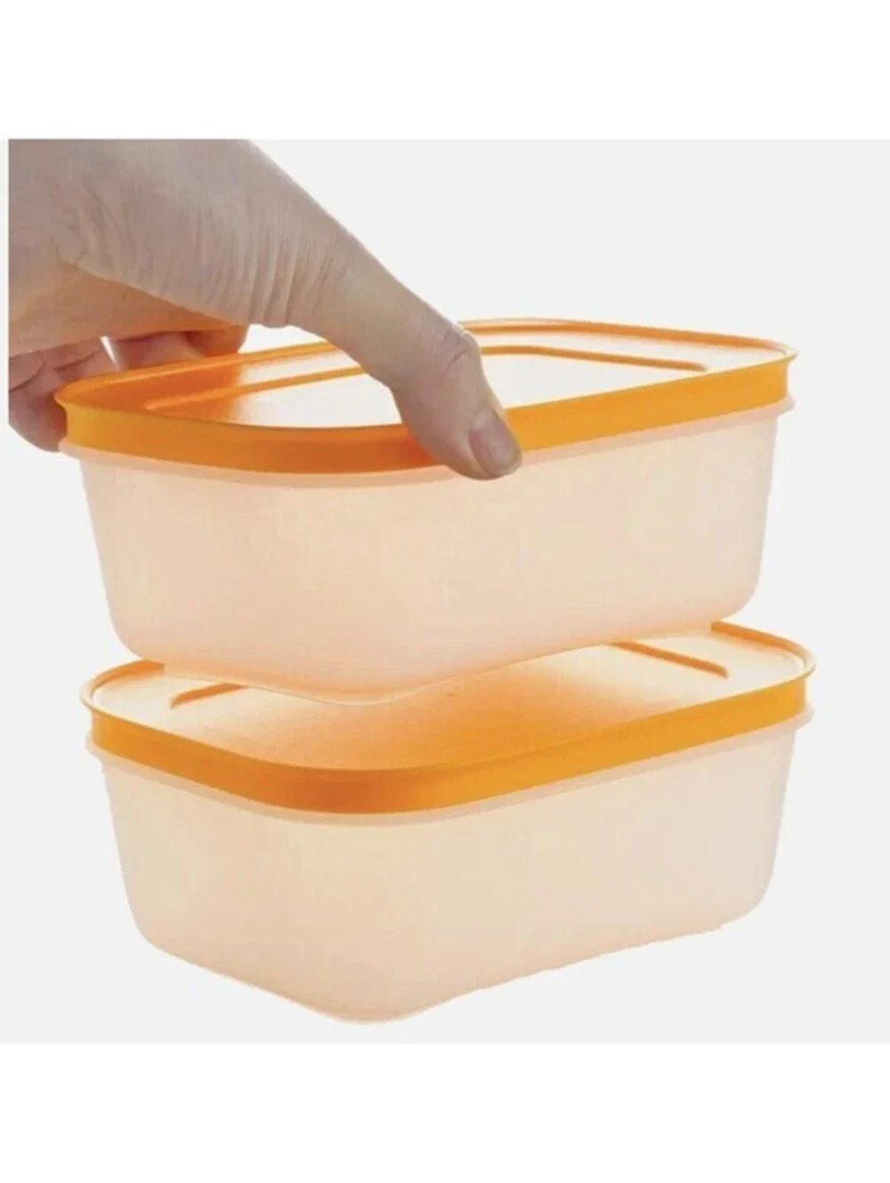 Tupperware Freezer Mates PLUS Small Shallow Container Set of 4